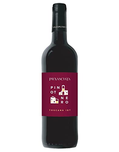 Vallepicciola Pievasciata Pinot Nero IGT, Toscana Vino Rosso, affinamento in barriques, 750 ml