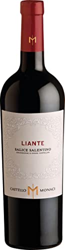 Castello Monaci LIANTE Salice Salentino DOC  Vino rosso fermo 2019 Bottiglia 750 ml