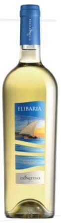 CONTINI Vino bianco VERMENTINO DI GALLURA ELIBARIA BOTT 75 CL IMBALLO DA 6 BOTTIGLIE DA 75 CL