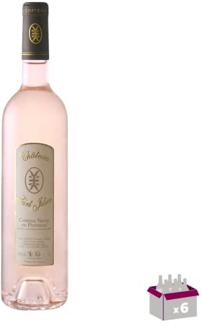 Wine And More Lot de 6 Château Saint-Julien Rosé 2021 – 13° 6x75cL