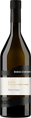 Borgo Conventi Pinot Grigio Collio DOC Vino Bianco 75 cl 750 ml