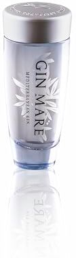 Gin Mare Mediterranean Gin mignon 50 ml – Premium Gin con 4 botaniche principali che ricordano le coste mediterranee. 42,7% vol.