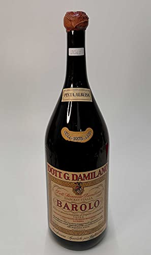 Damilano Vintage Bottle Dott. G.  Barolo DOC 1975 3,78 lt. Pinta Albeisa COD. 2042