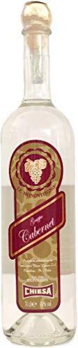 CHIESA CONFEZIONE REGALO GRAPPA MONOVITIGNO CABERNET  del VENETO cl 70 Vol 40% + ASTUCCIO