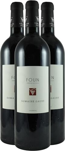 Generico Côtes Catalanes La Foun rosso 2018 Organico Domaine Gauby IGP Linguadoca Rossiglione Francia Vitigni Carignan 3x75cl