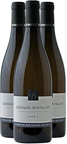 Generico Chassagne-Montrachet bianco 2021 Domaine Bertrand Bachelet DOP Borgogna Francia Vitigni Chardonnay 3x75cl