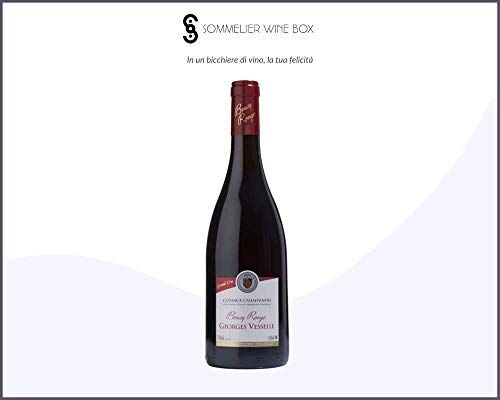 Sommelier Wine Box BOUZY ROUGE Coteaux Champenois   Cantina Vesselle Georges   Annata 2008