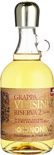 Nonino Distillerie  dal 1897, Grappa Vuisinar Riserva 24 mesi, invecchiata in piccole botti Bottiglia in vetro da 700 ml