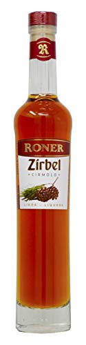 Roner Zirbel (1x 0,2l) Liquore al Pino Cirmolo Distilleria Artigianale Alto Adige Südtirol più premiata d'Italia 200 ml