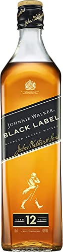 Johnnie Walker Black Label 12 Anni Blended Scotch Whisky, 700ml