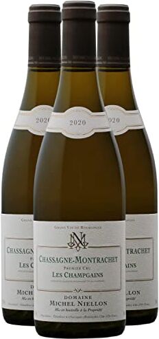 Generico Chassagne-Montrachet 1er Cru Les Champs gain bianco 2020 Domaine Michel Niellon DOP Borgogna Francia Vitigni Chardonnay 3x75cl