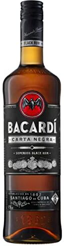 Bacardi Carta Negra S Ron 1000 ml