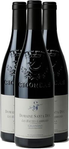 Generico Gigondas Les Hautes Garrigues rosso 2017 Organico Domaine de Santa Duc DOP Valle del Rodano Francia Vitigni Grenache,Mourvèdre 3x75cl 96/100 Robert Parker