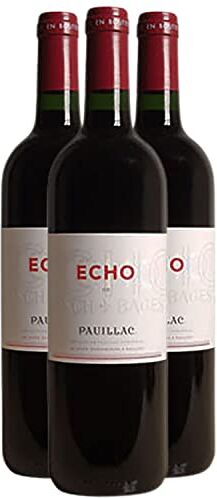 Generico Pauillac Echo de Lynch Bages DEMI-BOUTEILLE rosso 2018 Château Lynch-Bages DOP Bordeaux Francia Vitigni Cabernet Sauvignon,Merlot,Cabernet Franc 3x37.5cl 92/100 Robert Parker