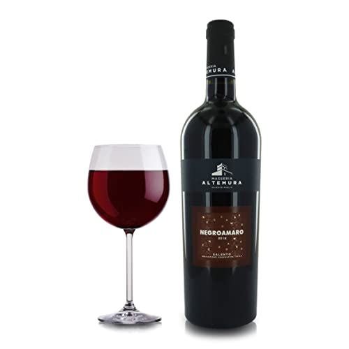 MASSERIA ALTEMURA Vino Rosso Negroamaro Salento IGT, 2018, 750 Ml