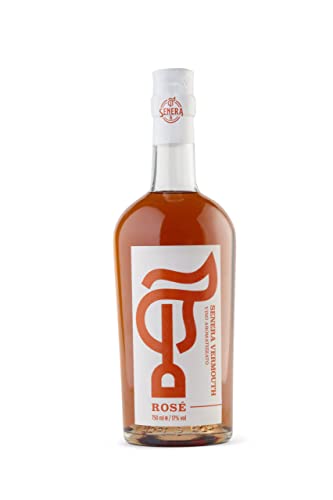 SENERA VERMOUTH ROSE' ARTIGIANALE a base di Vino Rosato Sangiovese TOSCANO aromatizzato con Spezie e Erbe Aromatiche di alta qualità, 17% vol. 750 ml