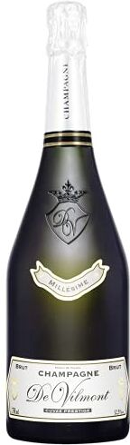 DE VILMONT CHAMPAGNE CUVEE PRESTIGE MILLESIME' 2014 BOTT 75 CL IMBALLO DA 6 BOTTIGLIE DA 75 CL