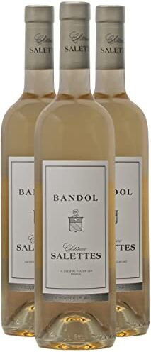 Generico Château Salettes Bandol bianco 2022 Organico DOP Provenza Riviera francese Francia Vitigni Clairette,Ugni Blanc,Rolle 3x75cl