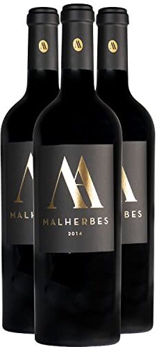 Generico Côtes de Bordeaux Cadillac Malherbes Grand Vin rosso 2014 Château de Malherbes DOP Bordeaux Francia Vitigni Merlot,Cabernet Sauvignon,Cabernet Franc 3x75cl