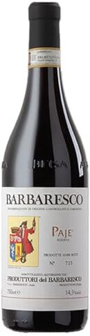 Produttori del Barbaresco Barbaresco DOCG Riserva Pajé  2019 0,75 ℓ