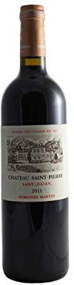 Generico Château Saint-Pierre Saint-Julien rosso 2011 DOP Bordeaux Francia Vitigni Cabernet Sauvignon,Merlot,Cabernet Franc 75cl 16,5/20 Jancis Robinson