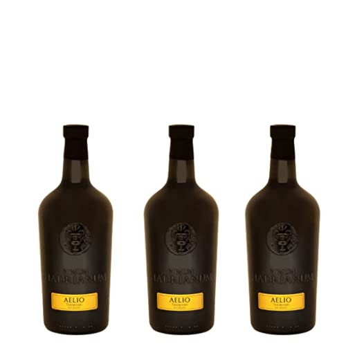 Vinum Hadrianum 3 Bottles Italian AELIO 2021 Trebbiano Colli Aprutini IGT Macerato by    Colore Ambra (Orange Wine) Affinato in Anfore di Argilla (Each Bottle 750 ml)