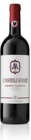 Castelli del Grevepesa Castelgreve Chianti Classico DOCG Castelgreve  Vino Rosso italiano (1 bottiglia cl. 75)