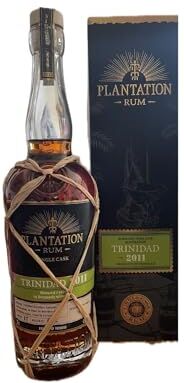 Wine And More Plantation rum Single cask Trinidad Burgundy Red wine (pinot noir) 2011 – 49.20°- 70cl