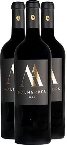 Genérico Côtes de Bordeaux Cadillac Malherbes Grand Vin tinto 2015 Château de Malherbes DOP Burdeos Francia Variedades de uva Merlot,Cabernet Sauvignon,Cabernet Franc 3x75cl