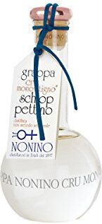 Nonino Distillerie  dal 1897, Grappa Cru Monovitigno Schioppettino 45, Elegante, fresca e leggermente floreale Bottiglia in vetro da 500 ml