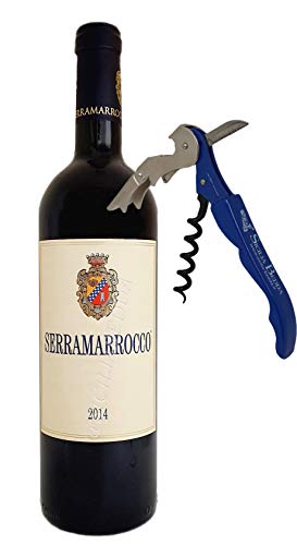 sicilia bedda SERRAMARROCCO Cabernet Sauvignon e Cabernet Franc 2014 Vino Pluripremiato (1 Bottiglia con Apribottiglia)