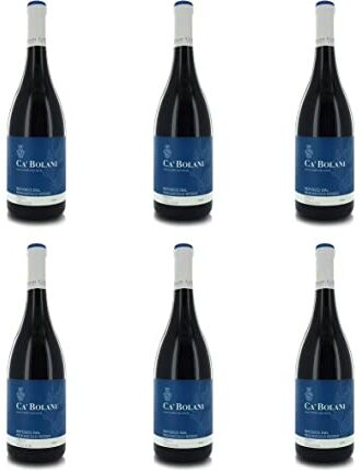 CA' BOLANI Vino Rosso Refosco dal Peduncolo Rosso Friuli DOC Aquileia, 6 x 750 Ml