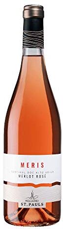 Le Selezioni Meris Vino Rosato Merlot Rosè Alto Adige Doc. Kellerei St.Pauls (1 bottiglia 75 cl.)