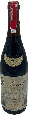 Marchesi di Barolo Vintage Bottle  Barolo Riserva DOCG "Vigna della Valletta" 1980 0,75 lt. COD. 3899