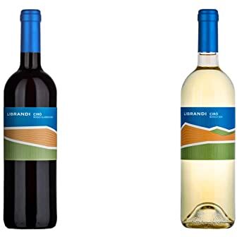 Librandi Vino Cirò Rosso Classico Doc - 6 Bottiglie da 750 ml & Vino Cirò Bianco DOC, 6 Bottiglie da 750 ml