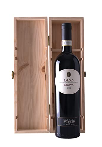 BATASIOLO , BAROLO DOCG RISERVA 750 ml Vino Rosso Fermo Secco prodotto da uve di Nebbiolo, Sapore Corposo