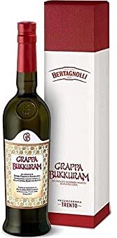 Zeus Party Grappa BUKKURAM Da vinacce di Zibibbo Passito di Pantelleria -Bertagnoli- 50 cl 40%