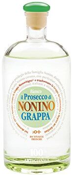 Nonino Distillerie  Dal 1897 Grappa Monovitigno Prosecco Bianco 38, Elegante, fresca e leggera Bottiglia in vetro da 700 ml