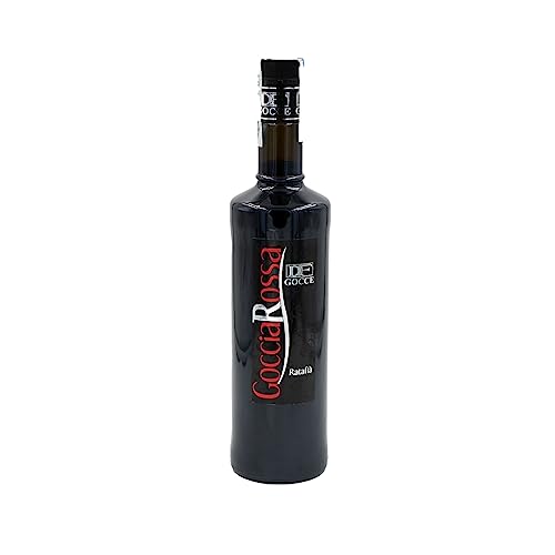 DF Gocce Ratafia Liquore di Visciole Goccia Rossa Amaro ciociaro Formato 0.7l Gradazione 17%. Liquori Goccia Rossa elisir di infusione di visciole e aromi naturali.