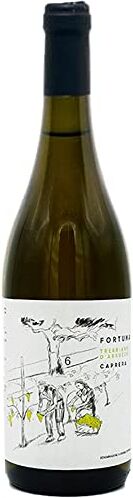 Caprera Trebbiano d'Abruzzo Doc   Fortuna    Vino Bianco Abruzzese   Bottiglia 75 Cl   Uve Vendemmia a Mano   Idea Regalo