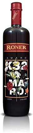 Roner Amaro K32 Liquore 32% 0,70 lt. Distilleria