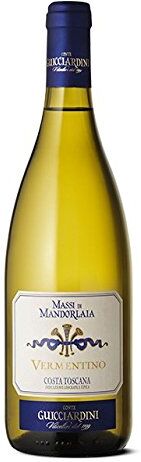 Massi Di Mandorlaia Vermentino Vino Bianco Costa Toscana IGT  (1 bottiglia 75 cl.)