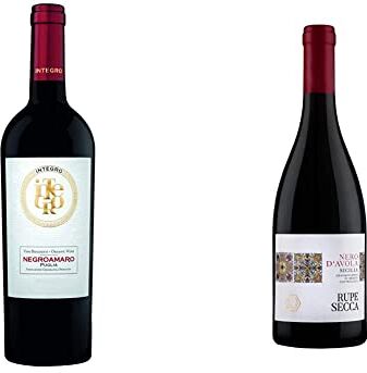 The Wine People Integro Organic Negroamaro Puglia IGP, 750ml & Rupe Secca Rupe Secca Nero D'Avola Sicilia DOC 750 ml