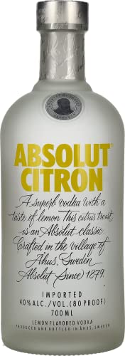 ABSOLUT CITRON Flavored Vodka 40% Vol. 0,7l