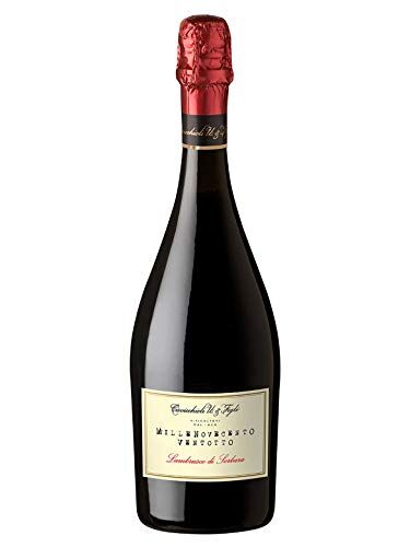 Cavicchioli MILLENOVECENTOVENTOTTO Lambrusco di Sorbara DOC Secco  Vino rosso frizzante Bottiglia 750 ml