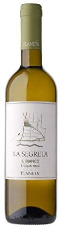 Cantina Planeta Vino Bianco La Segreta Il Bianco Sicilia D.O.C. 6 x 0,750 l. Planeta