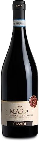 Cesari Mara Valpolicella Ripasso DOC 2019 Superiore Vino Corposo, Profumato e Vellutato 13,50% vol. Bottiglia da 750 ml