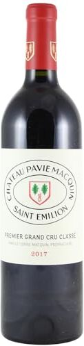 Generico Château Pavie-Macquin rosso 2017 DOP Saint-Emilion Bordeaux Francia Vitigni Merlot,Cabernet Franc,Cabernet Sauvignon 75cl 16/20 Jancis Robinson