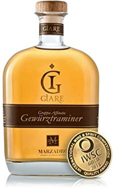 Marzadro Grappa Gewürztraminer Giare 41% 0,70 lt. Distilleria