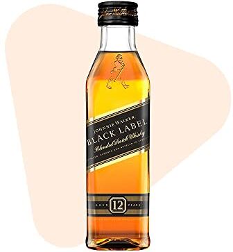 Johnnie Walker BLACK LABEL 12 Years Old Blended Scotch Whisky PET 40% Vol. 0,05l